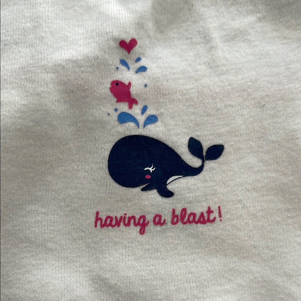 White and Pink Kids Tank Top - Picture 2 of 7